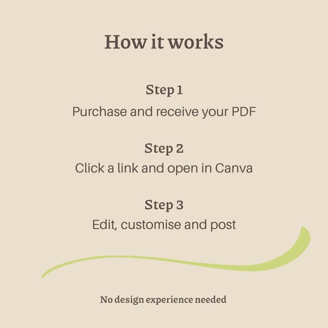 Wabi-Sabi Instagram Templates - 13 Canva Templates for Minimalist Creators