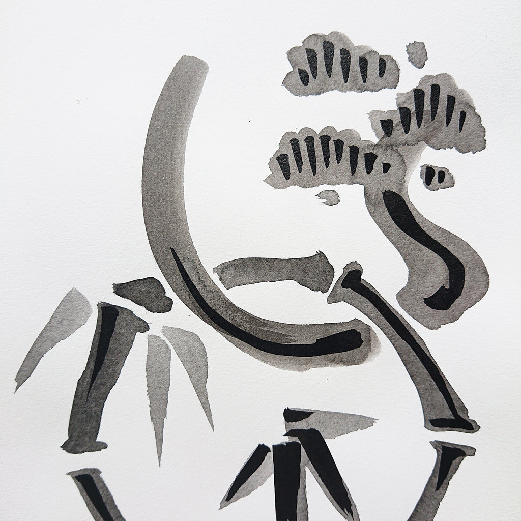No. 6 Sho-Chiku-Bai - the Three Friends of Winter