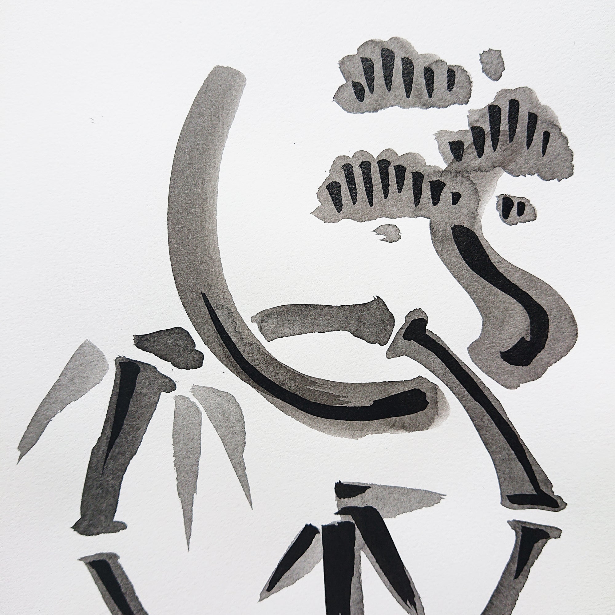 No. 6 Sho-Chiku-Bai - the Three Friends of Winter